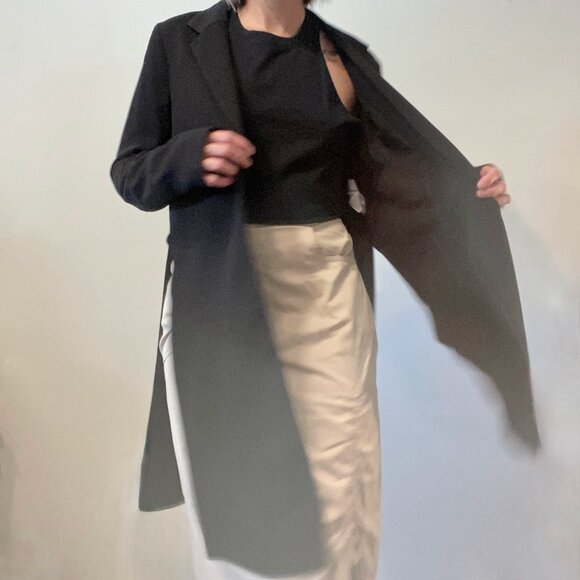 Long blazer with side splits - Picture 1 of 7